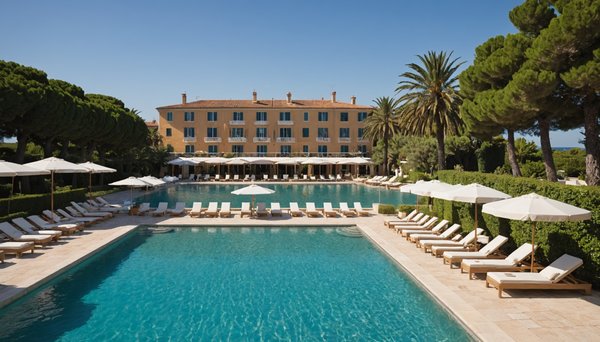 Plongée dans l'univers d'un hôtel de luxe à saint-tropez